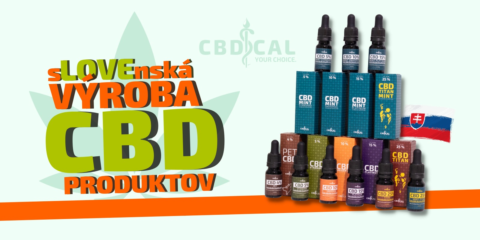 Rýdzo slovenské CBD oleje s rakúskou certifikáciou - CBDical